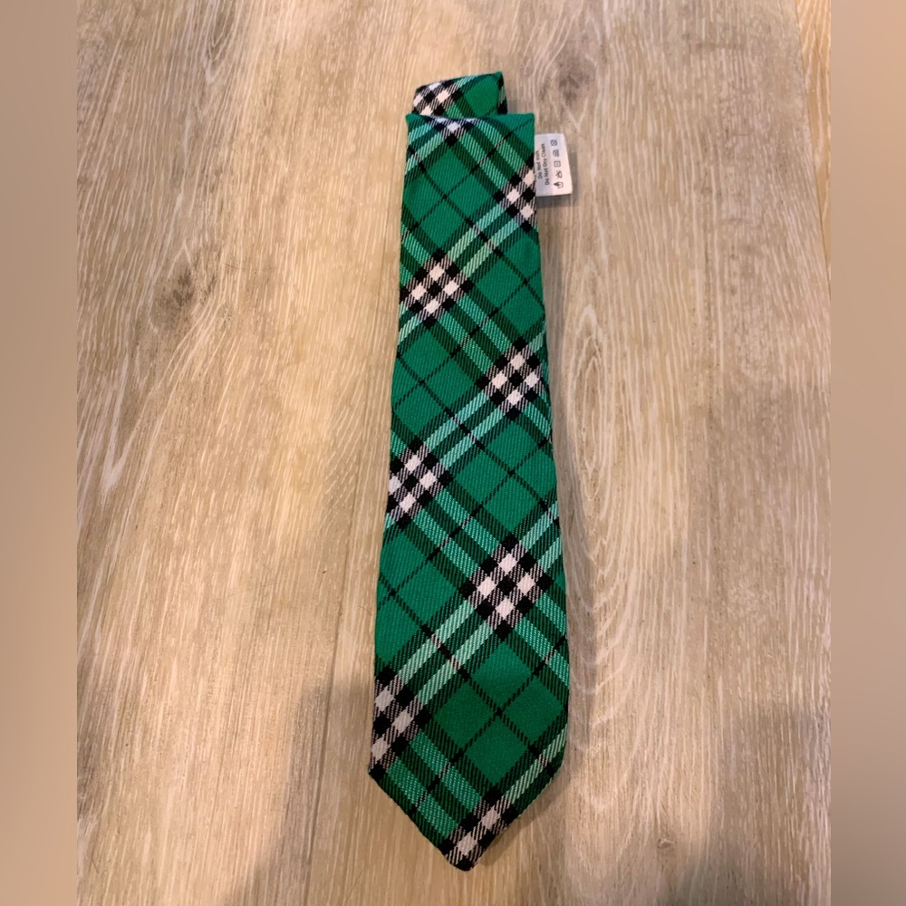 Spirit - Plaid Green Tie - 59”